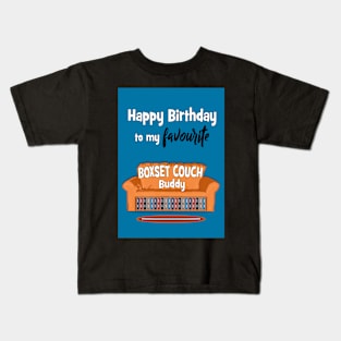 Boxset couch buddy Kids T-Shirt